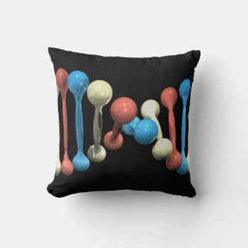 Patriot Dna Throw Pillow by politix at Zazzle
