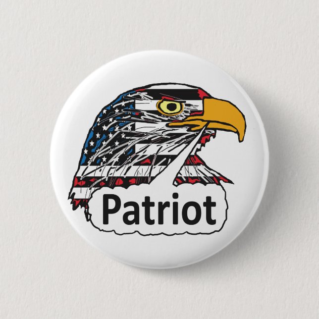Patriot Eagle Button (Front)