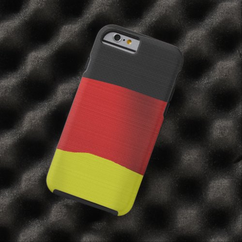 Patriot Germany Flag of German Democratic Republic Tough iPhone 6 Case