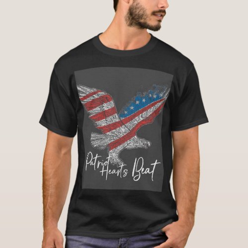Patriot Hearts Beat T_Shirt