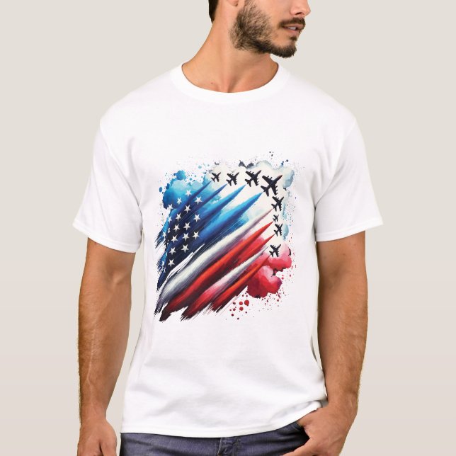 Patriot Independence Day  T-Shirt (Front)