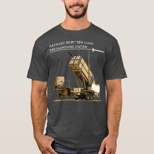 Patriot MIM104 Surface to air Missile T_Shirt