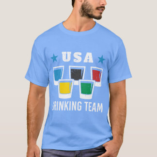 Patriot Olympic Usa Drinkingeam Beer friend T-Shirt