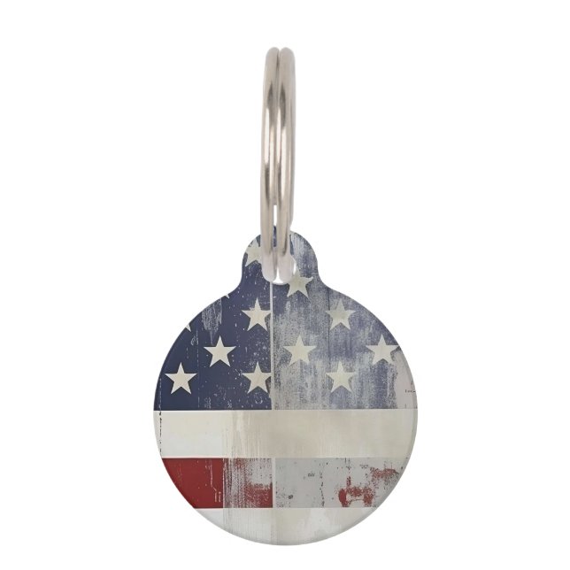 patriot pet ID tag (Front)