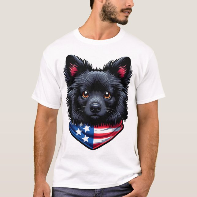 Patriot Pup Graphic Tee (Front)