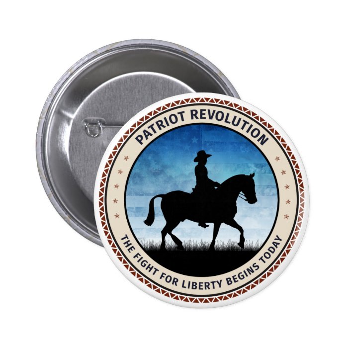 Patriot Revolution Pinback Button