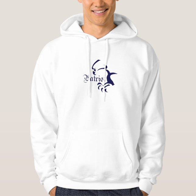 Patriot "Right Makes Might" Hoodie (Front)