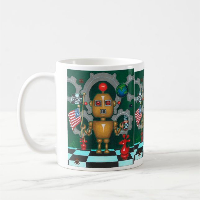 Patriot Robot Mug (Left)