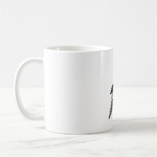 Patriot Rocket 4th of July Vintage Fireworks Desig Coffee Mug