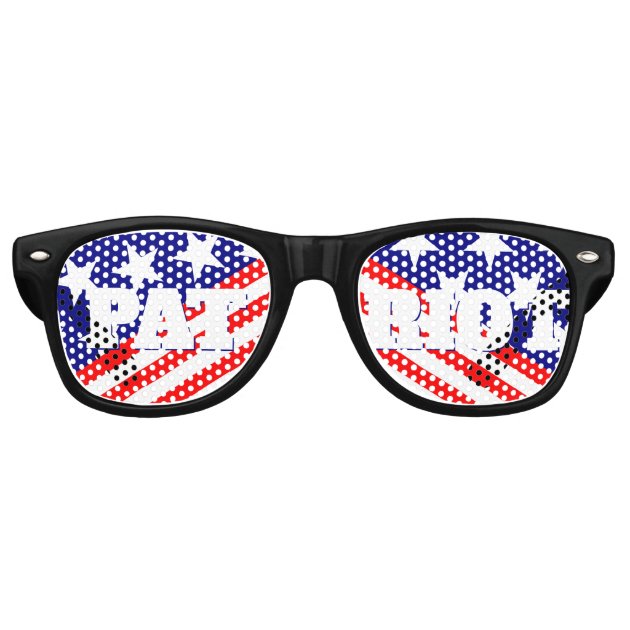 Patriotic Party Star Glasses 