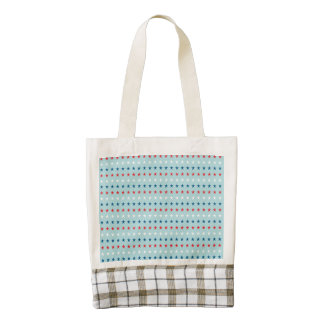 Patriot Stars Pattern Zazzle HEART Tote Bag