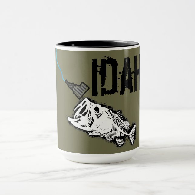 PATRIOT - STRIKING IDAHO - ONE BAD BASS MUG (Center)