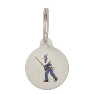 Patriote Québec Rébellion 1837-1838 Henri Julien Pet ID Tag