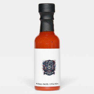 Patriotic 1776 Off Road Skull Monster Truck Heavy Hot Sauces