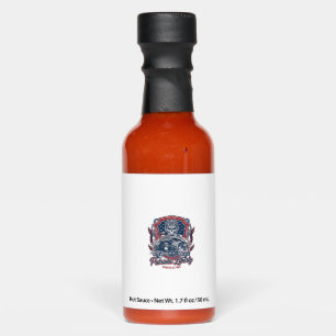 Patriotic 1776 Off Road Skull Monster Truck Heavy Hot Sauces