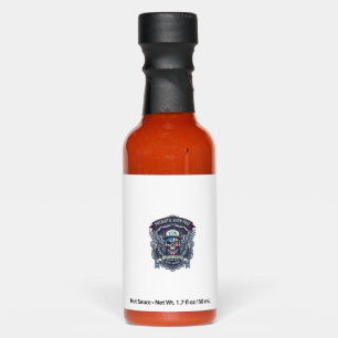Patriotic 1776 Off Road Skull Monster Truck Heavy Hot Sauces