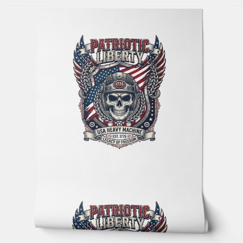 Patriotic 1776 Off Road Skull Monster Truck Heavy  Wallpaper