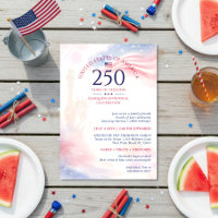 Patriotic 250th American Independence Day 4th July