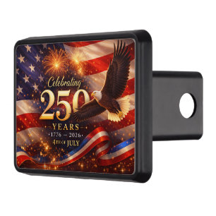 Patriotic 250th Anniversary Hitch Cover