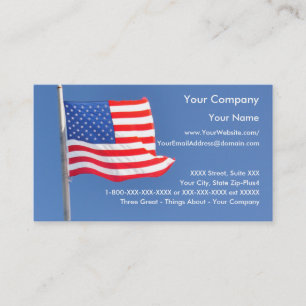 Patriotic 2 - business card template
