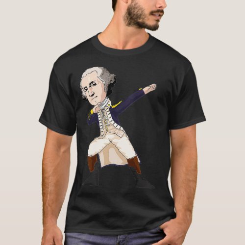 Patriotic 4th Of July Dabbing George Washington 20 T_Shirt