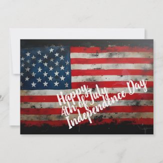 Patriotic 4th of July Independence Day Art