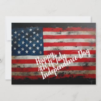 Patriotic 4th of July Independence Day Art
