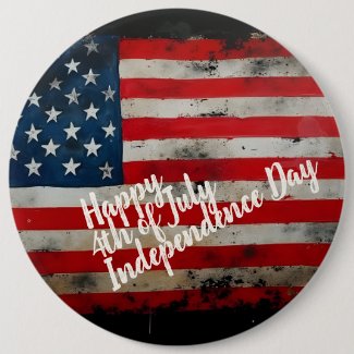 Patriotic 4th of July Independence Day Art