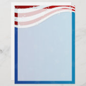 patriotic 4th of july paper (Front/Back)