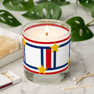 Patriotic 4th of July Scented Candle