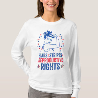 Patriotic 4th Of July Stars Stripes Reproductive R T-Shirt