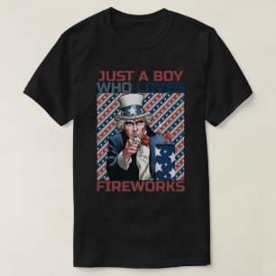 Patriotic 4th of July Uncle Sam  T-Shirt