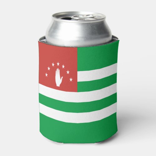 Patriotic Abkhazia Flag Can Cooler