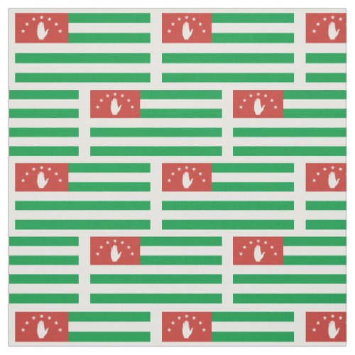 Patriotic Abkhazia Flag Fabric