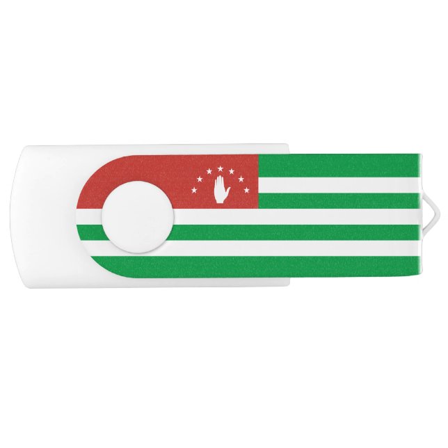 Patriotic Abkhazia Flag Flash Drive (Front)