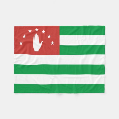 Patriotic Abkhazia Flag Fleece Blanket