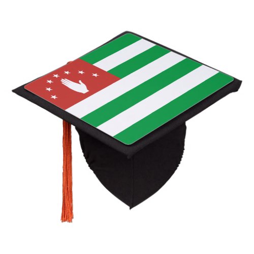 Patriotic Abkhazia Flag Graduation Cap Topper