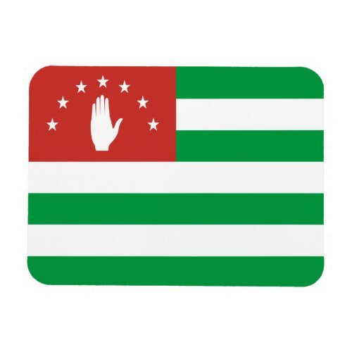Patriotic Abkhazia Flag Magnet