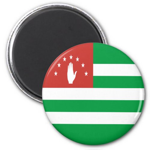 Patriotic Abkhazia Flag Magnet