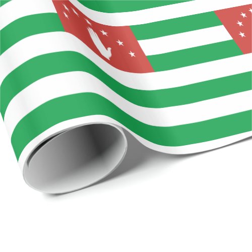 Patriotic Abkhazia Flag Wrapping Paper