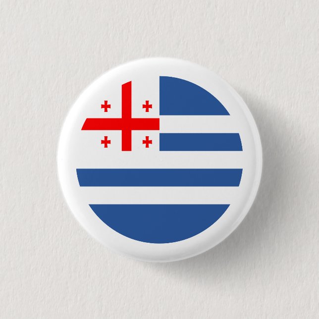 Patriotic Adjara Flag Button (Front)