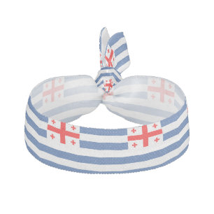 Patriotic Adjara Flag Elastic Hair Tie