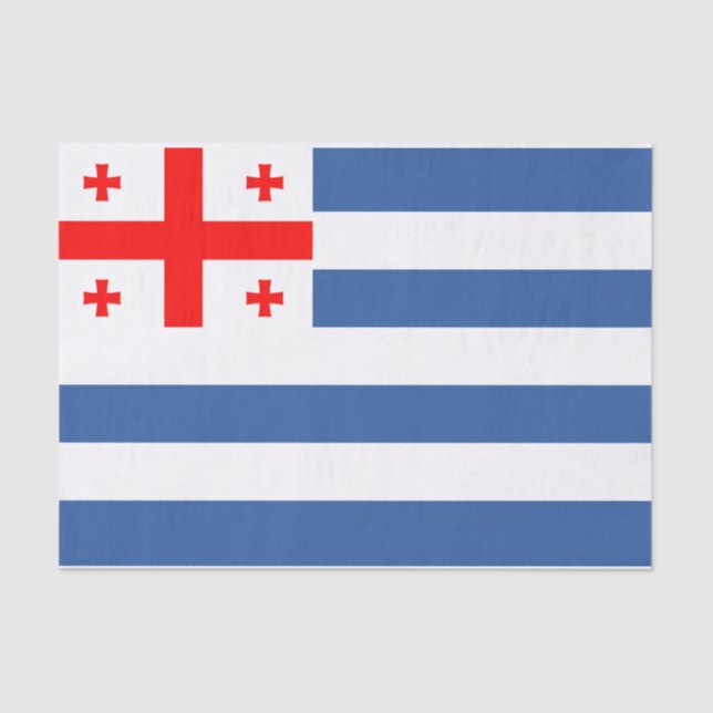 Patriotic Adjara Flag Tissue Paper (Front)