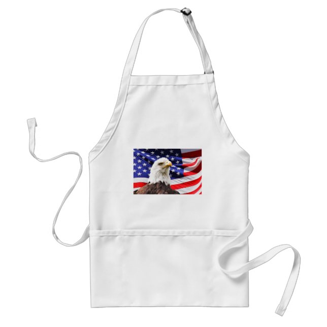 Patriotic Adult Apron (Front)