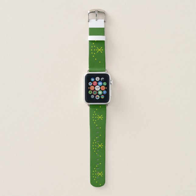 Patriotic Adygea Flag Apple Watch Band (Front)