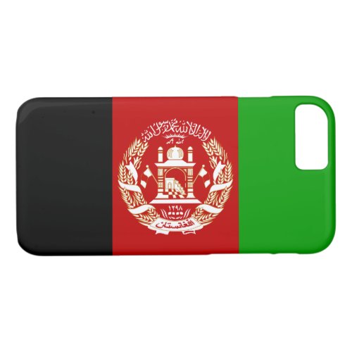 Patriotic Afghanistan Flag iPhone 87 Case