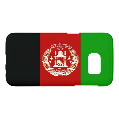 Patriotic Afghanistan Flag Samsung Galaxy S7 Case