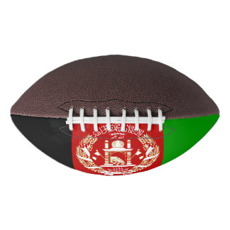 Patriotic Afghanistan Flag Football