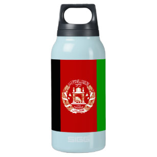 Patriotic Afghanistan Flag Insulated Water Bottle