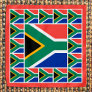 Patriotic African Flag Bandana, sport South Africa Bandana